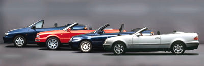 Die Karmann-Cabrio-Palette