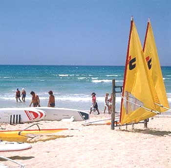 Surfbrettverleih in El Arenal